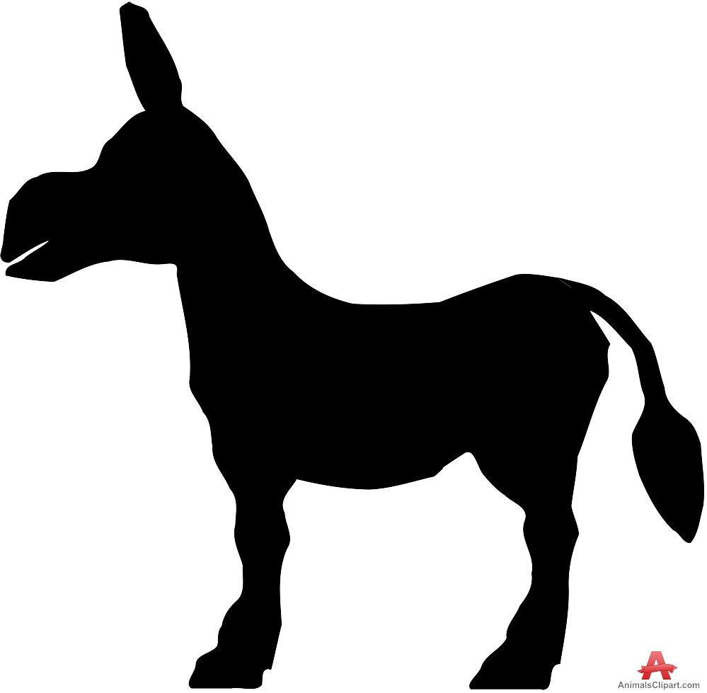 999x979 Shaow Clipart Donkey