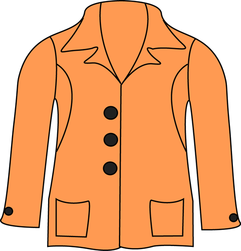 480x500 Jacket Clip Art