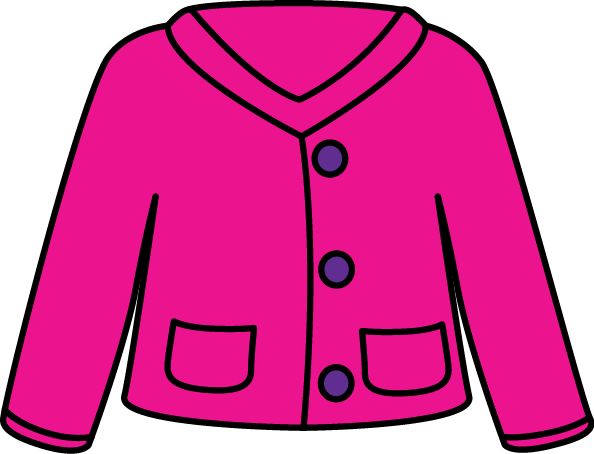 594x454 Pink Jacket Clipart