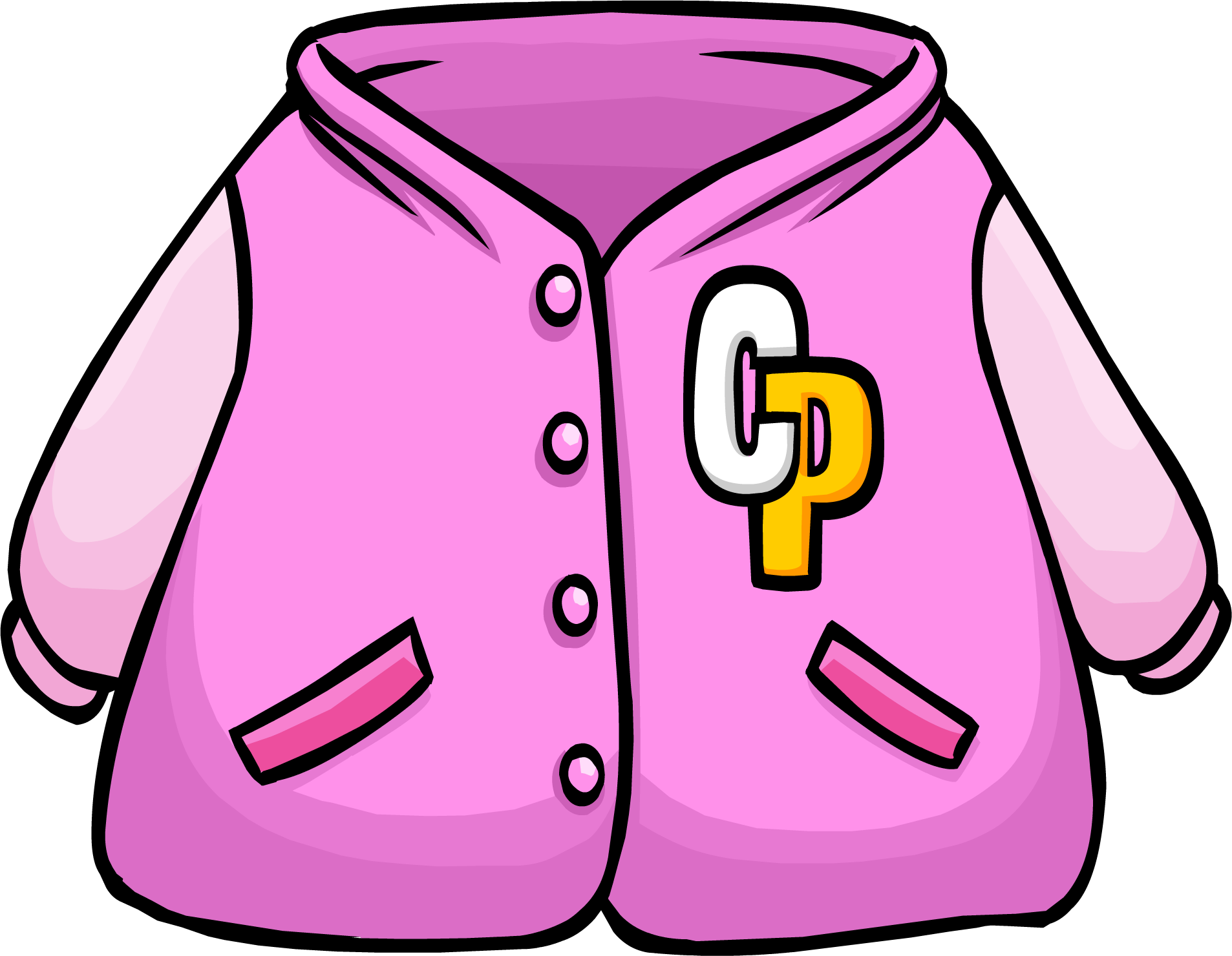1906x1480 Pink Letterman Jacket Club Penguin Wiki Fandom Powered By Wikia