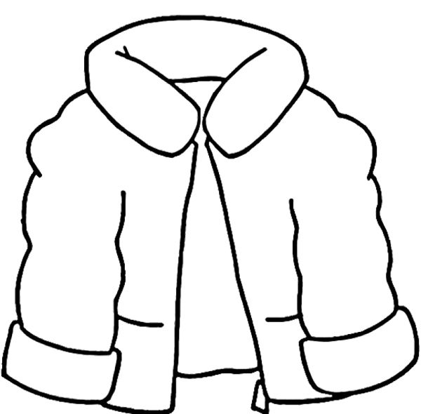 600x590 Coat Clipart Snow Jacket