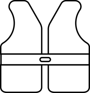 291x300 Life Vest Outline Clip Art