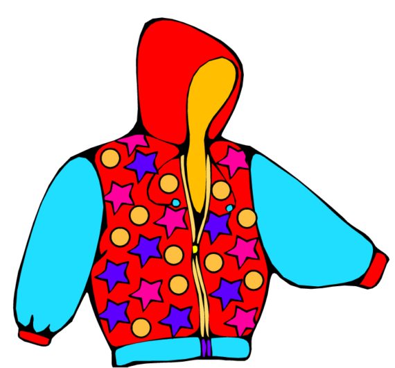 570x530 Coat Clipart Cartoon