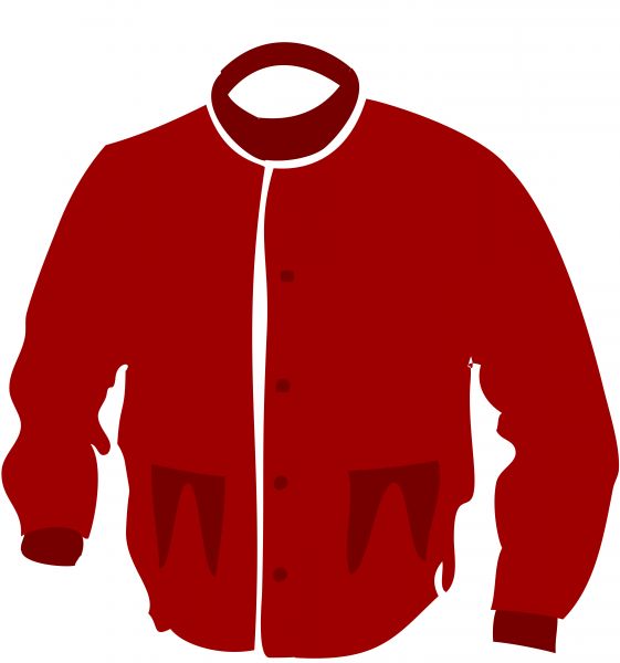 561x600 Red Jacket Clipart Image