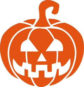 291x300 Jack O' Lantern Vector Illustration Royalty Free Stock Image
