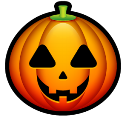 256x256 Jack O Lantern Smiling Jack Lantern Icon Clipart Image Iconbug