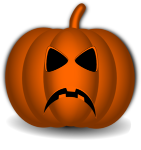 282x299 Pumpkin Clipart Sad