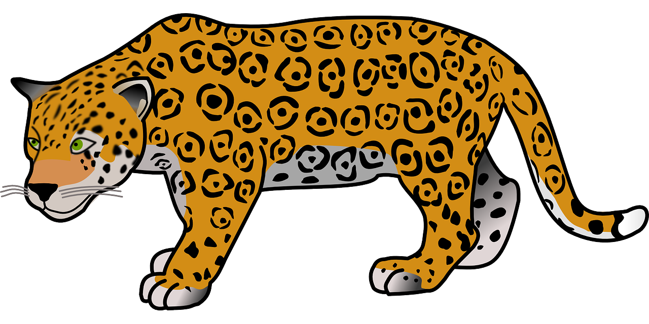 Jaguar Animal Clipart | Free download on ClipArtMag
