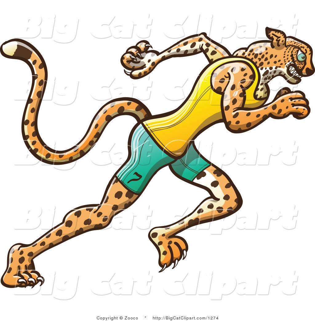 1024x1044 Jaguar Clipart Run