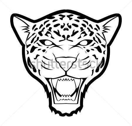 Jaguar Clipart Black And White | Free download on ClipArtMag