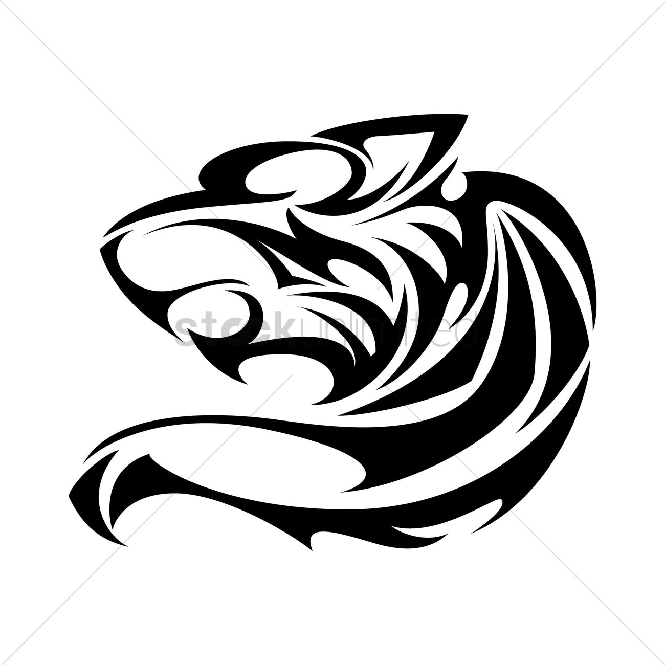 1300x1300 Jaguar Tattoo Vector Image