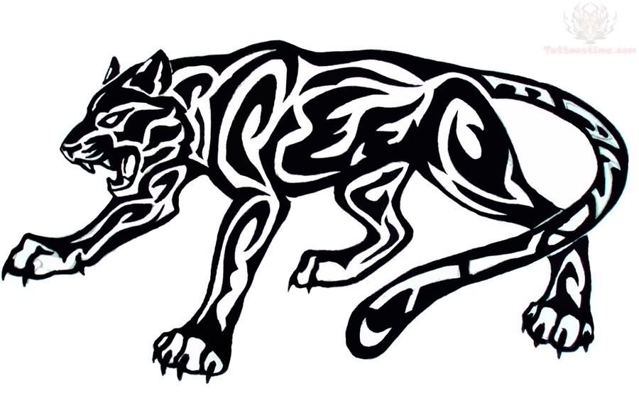 Jaguar Clipart Black And White | Free download on ClipArtMag