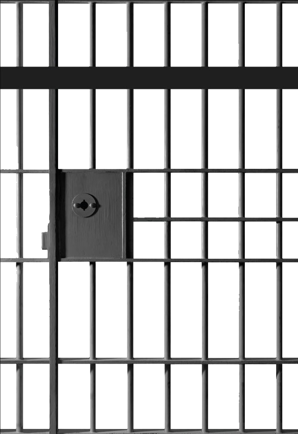 600x874 Jail Cell Bars Clipart
