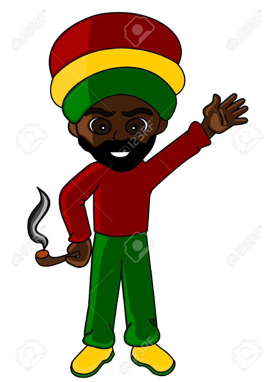 909x1300 Rastas Clipart Jamaican