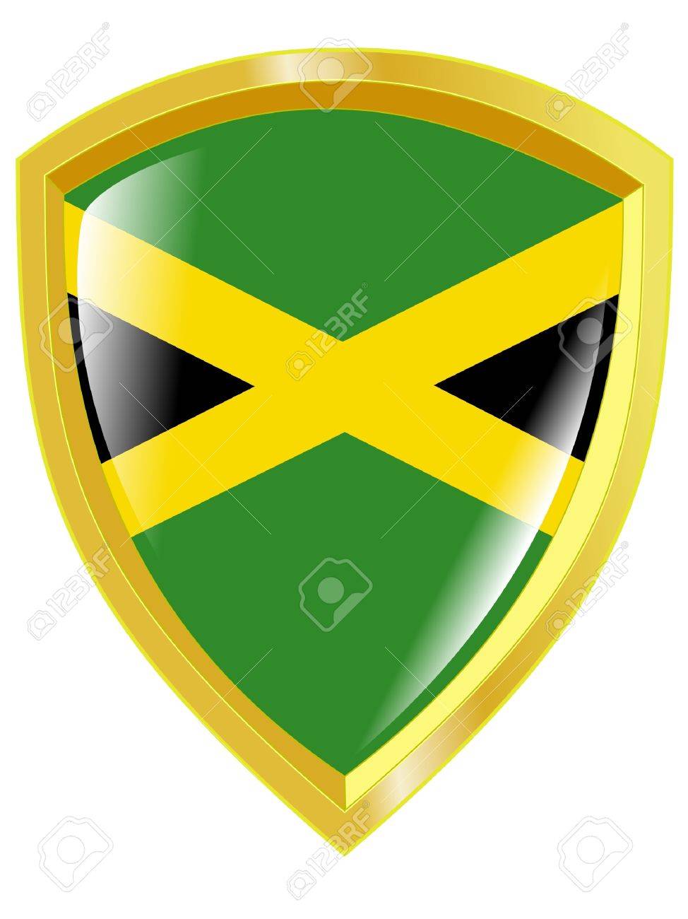 974x1300 Emblem Of Jamaica Royalty Free Cliparts, Vectors, And Stock
