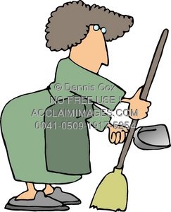 243x300 Illustration Of A Woman Janitor
