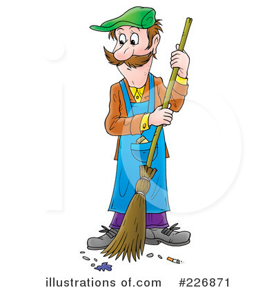 400x420 Janitor Clipart