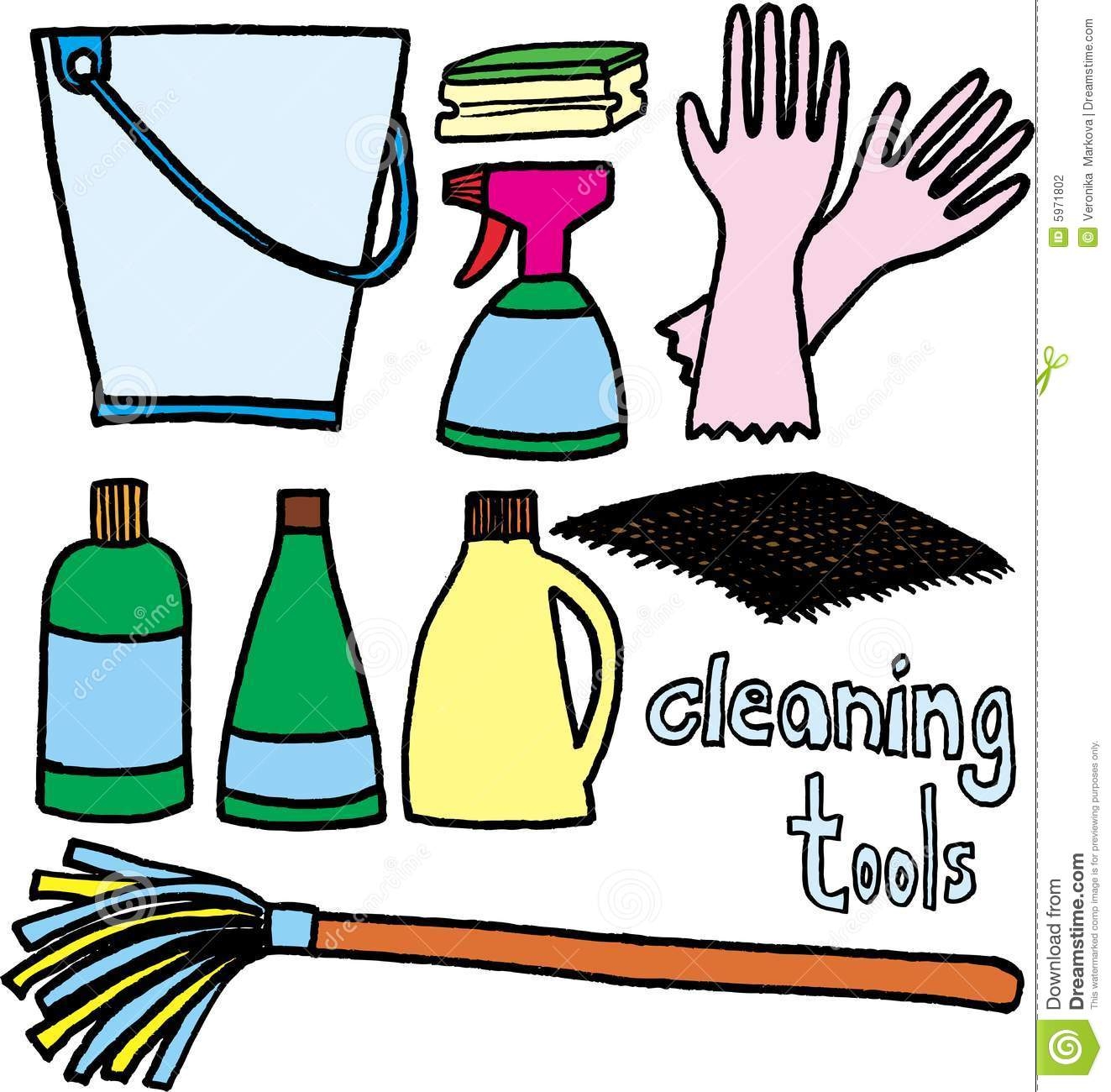 1323x1300 Janitorial Supplies Clipart