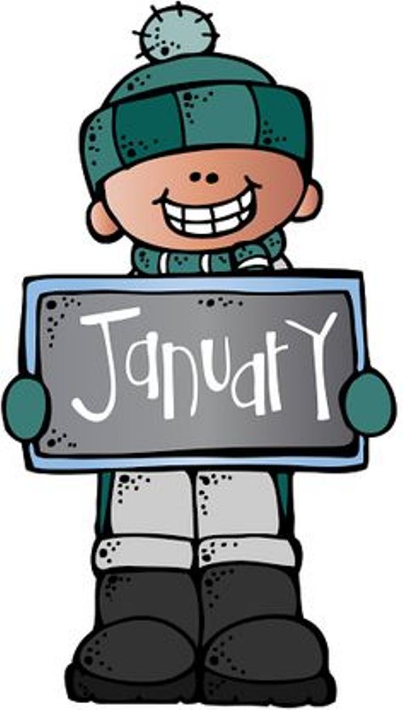 582x1024 January Clip Art Free Design And Templates