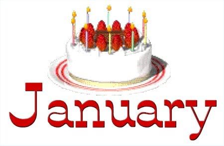 450x293 January Birthday Cake Clip Art
