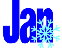 200x154 January Birthday Clipart