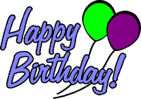 200x140 January Birthday Clipart