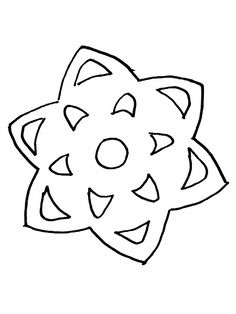236x314 Cold Snowflakes Winter Coloring Pages