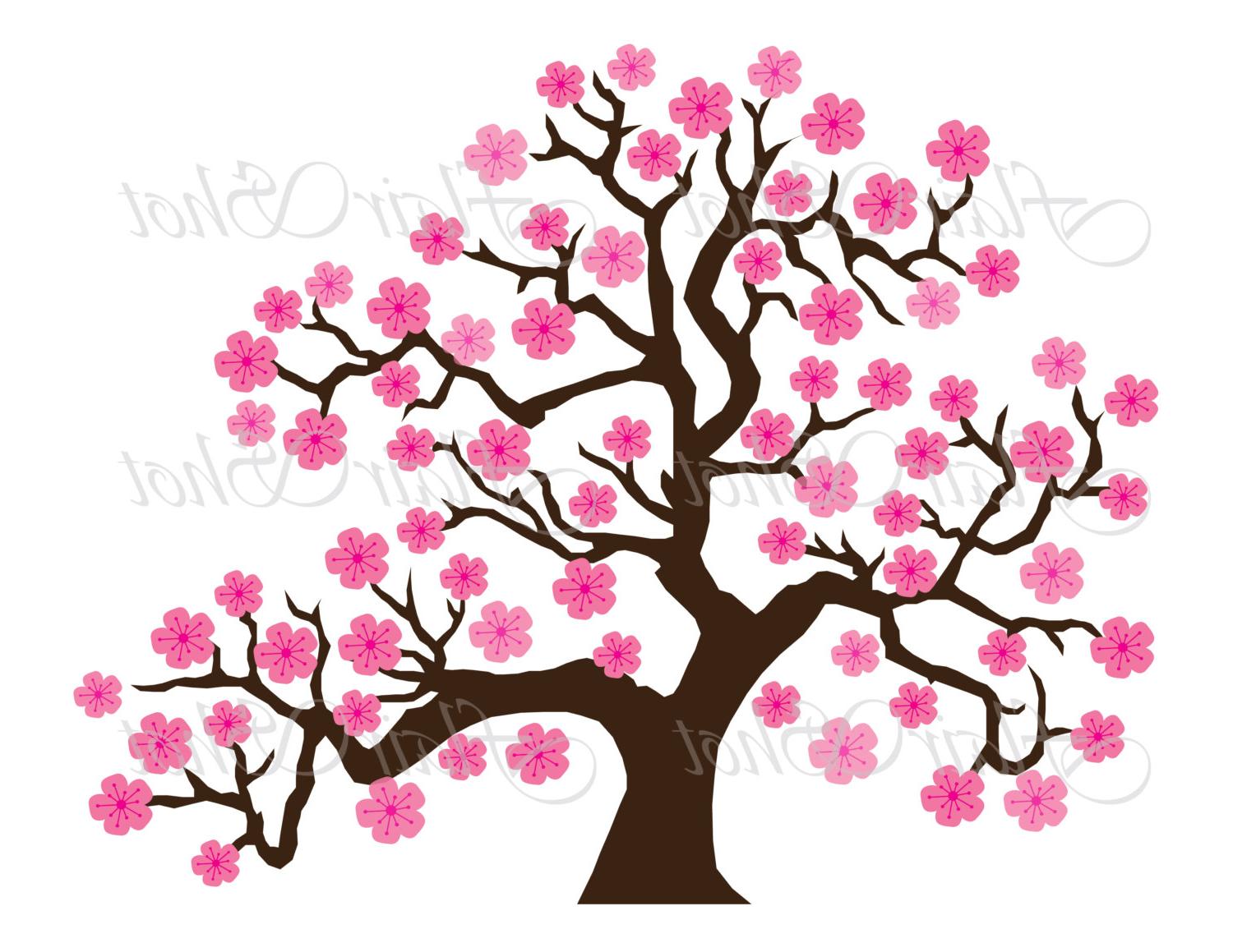 1500x1159 Unique Japanese Cherry Blossom Tree Clipart Photos Free Vector