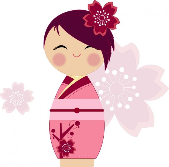 Japanese Girl Clipart | Free download on ClipArtMag