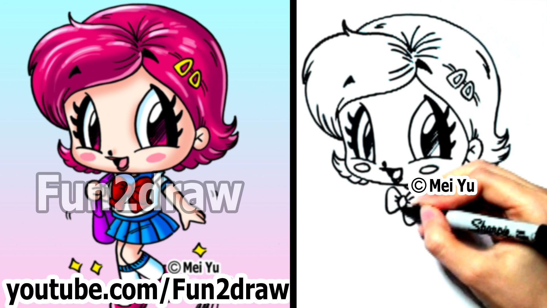 1920x1080 How To Draw Chibi