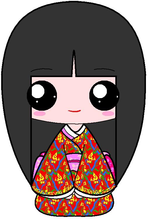 507x750 New Year Japanese Girl By I Dont Draw
