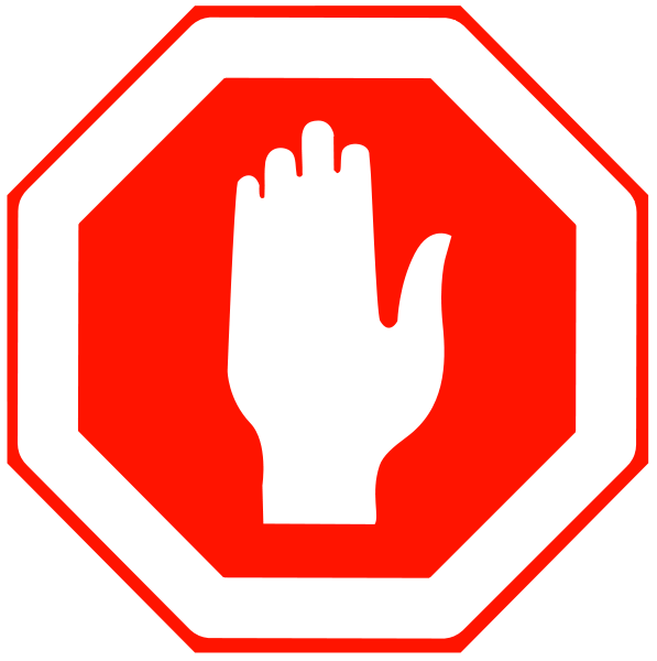 597x600 Free Stop Sign Clip Art