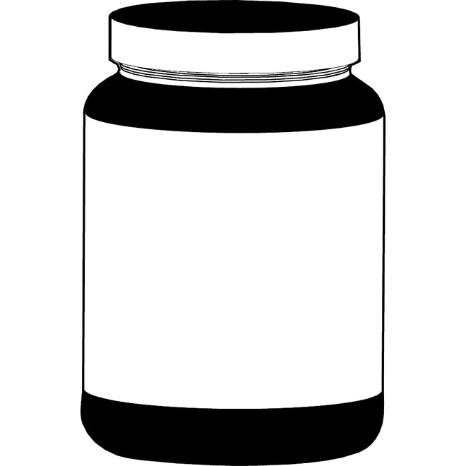 660x660 Vector Clip Art Of A Jar