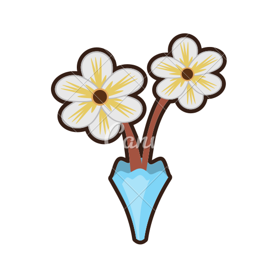 550x550 Outline Icon Jasmine Flowers