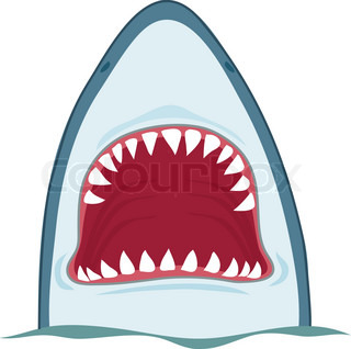 320x318 Shark Head Clip Art