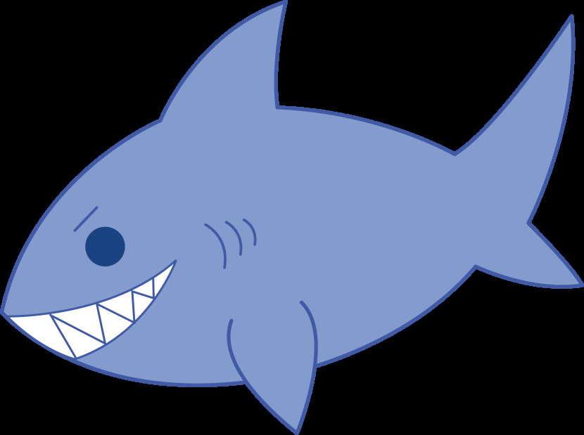 830x619 Shark Bmp Clipart