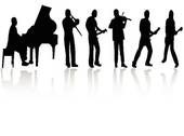 170x126 Jazz Band Clip Art