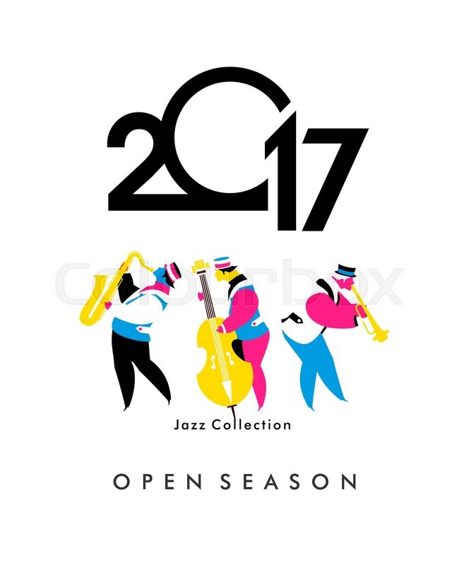 664x800 Vector Calendar 2017 On A Season Of Jazz Music Jazz Band Festival