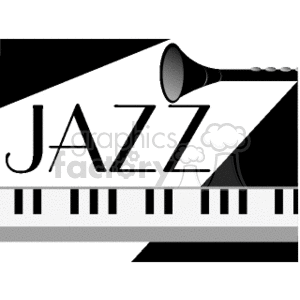 300x300 Royalty Free The Word Jazz In Blacknd White. Piano Keysnd