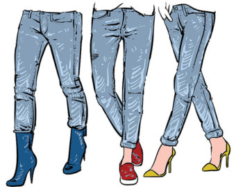 340x270 Jeans Clipart