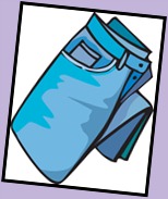 154x183 Jeans Clipart Folded
