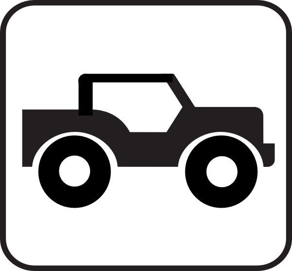 600x557 Jeep With Roof Clip Art