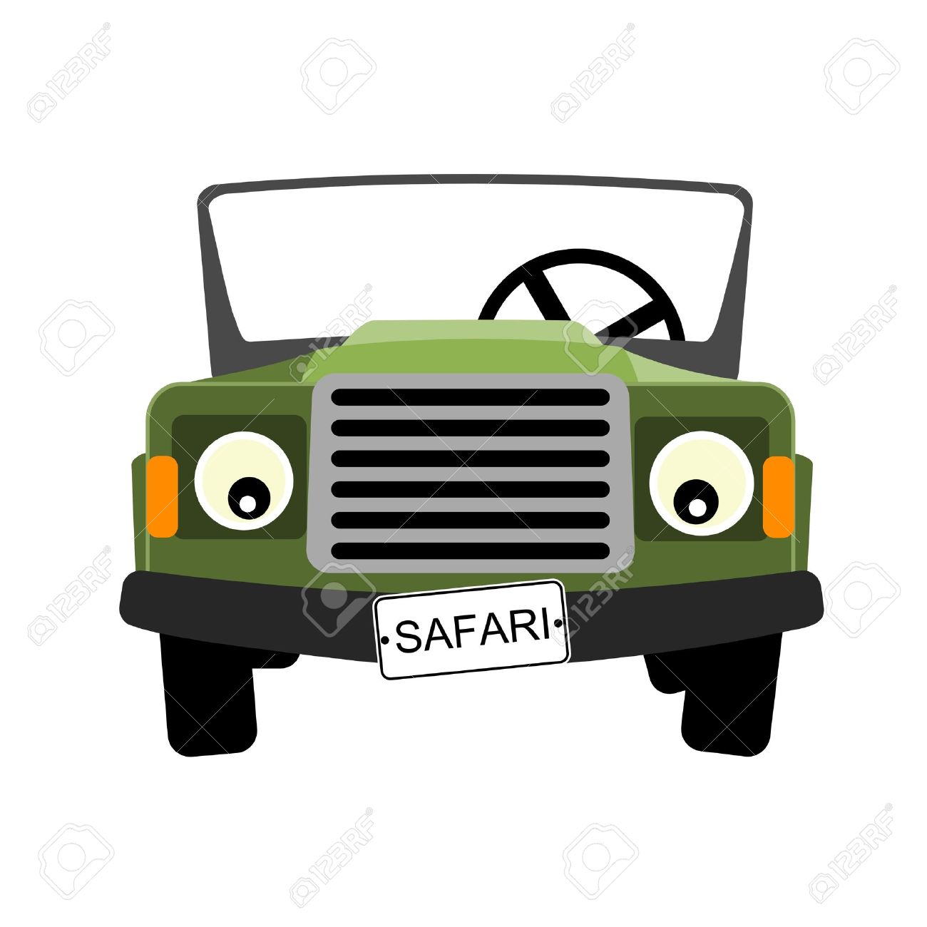 1300x1300 Jungle Clipart Jeep