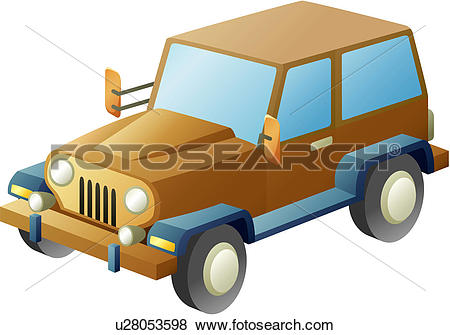 450x335 Orange Clipart Jeep