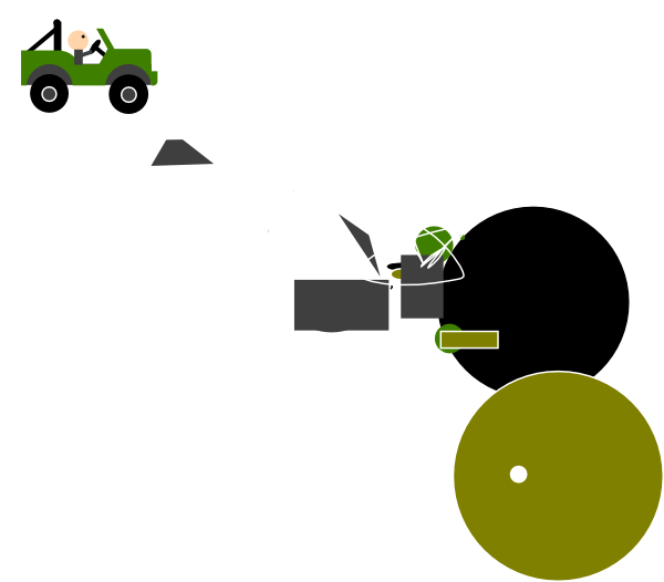 600x526 Jeep Plow Clipart