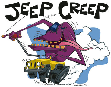 368x290 Jeep Creep Hot Rod Cartoon Monster Cartoon Monsters, Jeeps