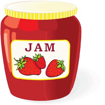 350x350 Jam And Jelly 3 Clip Arts, Clip Art