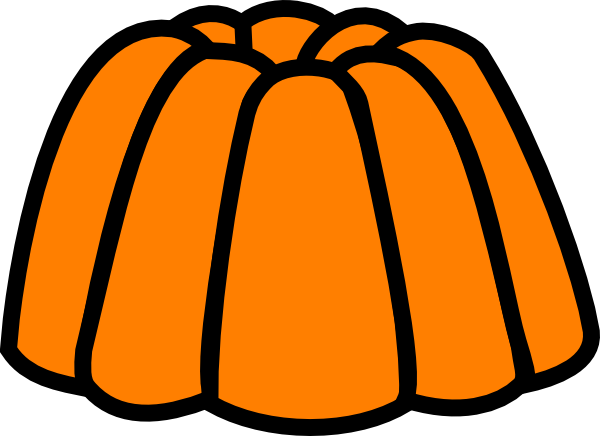 600x436 Orange Jelly Clip Art