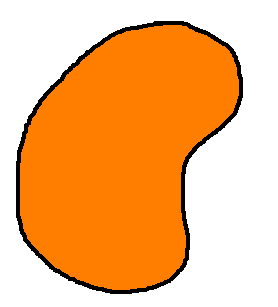 278x307 Jelly Bean Clipart Orange