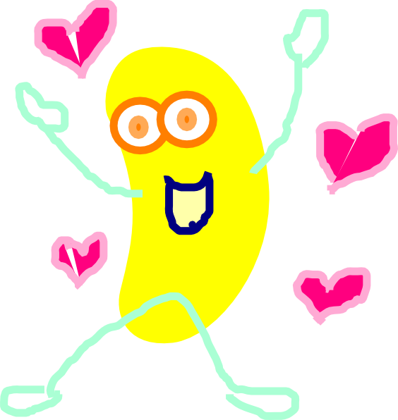 564x596 Jelly Beans Clipart Happy